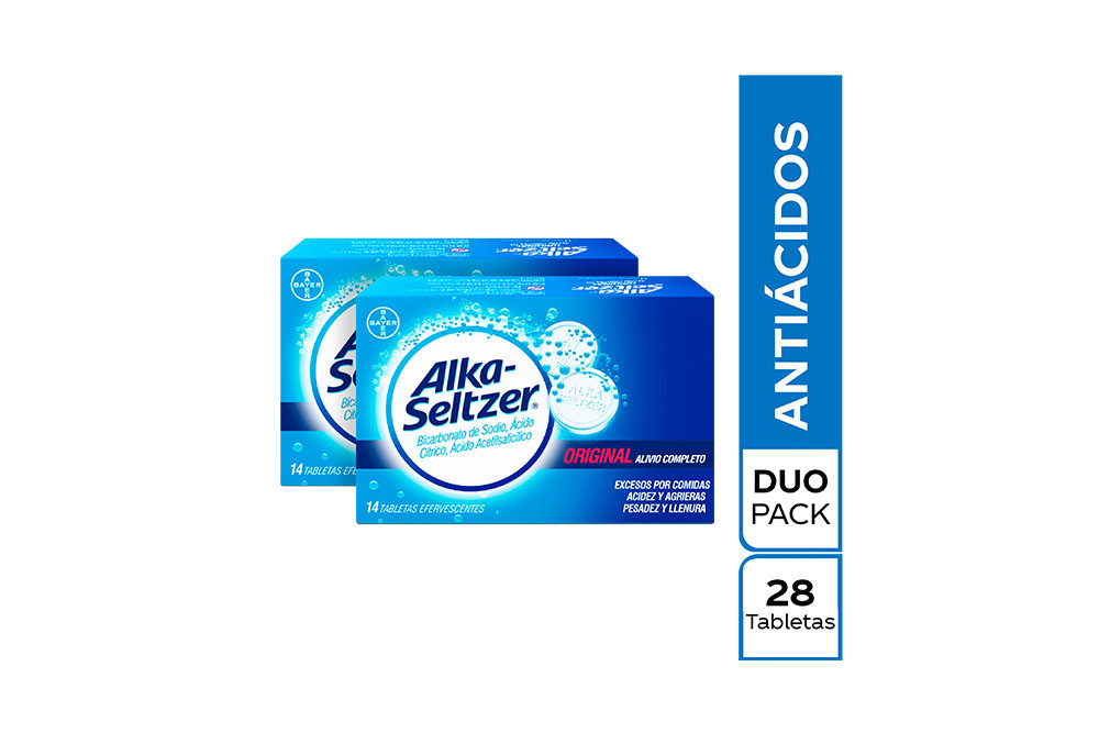 Alka-Seltzer Duo Pack 28 tabletas