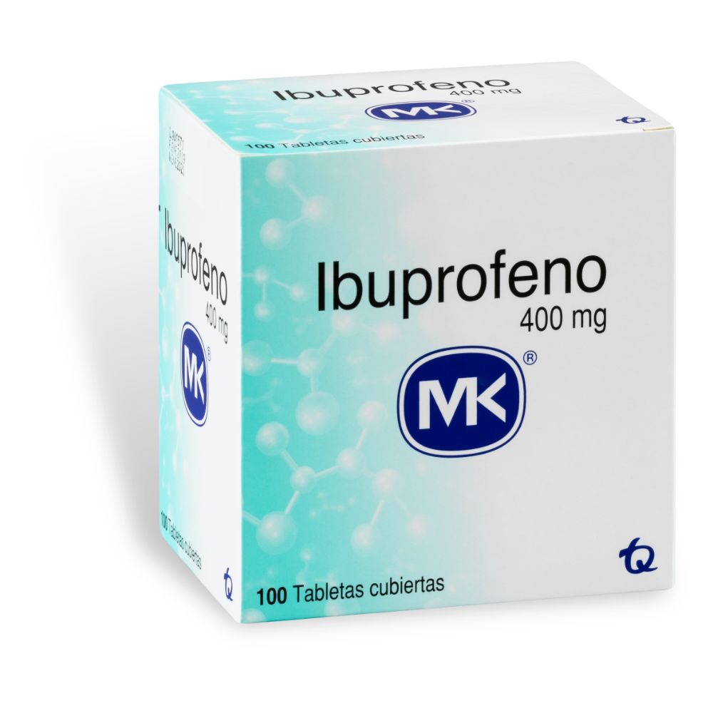 Ibuprofeno MK 400 mg tabletas x 100