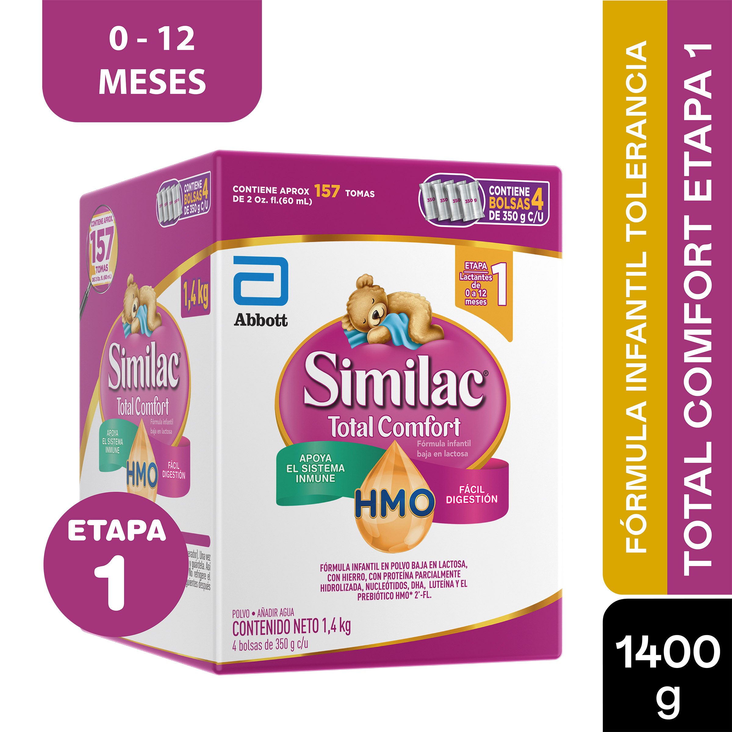 SIMILAC 1 TOTAL COMFORT HMO CJ 1400 GR