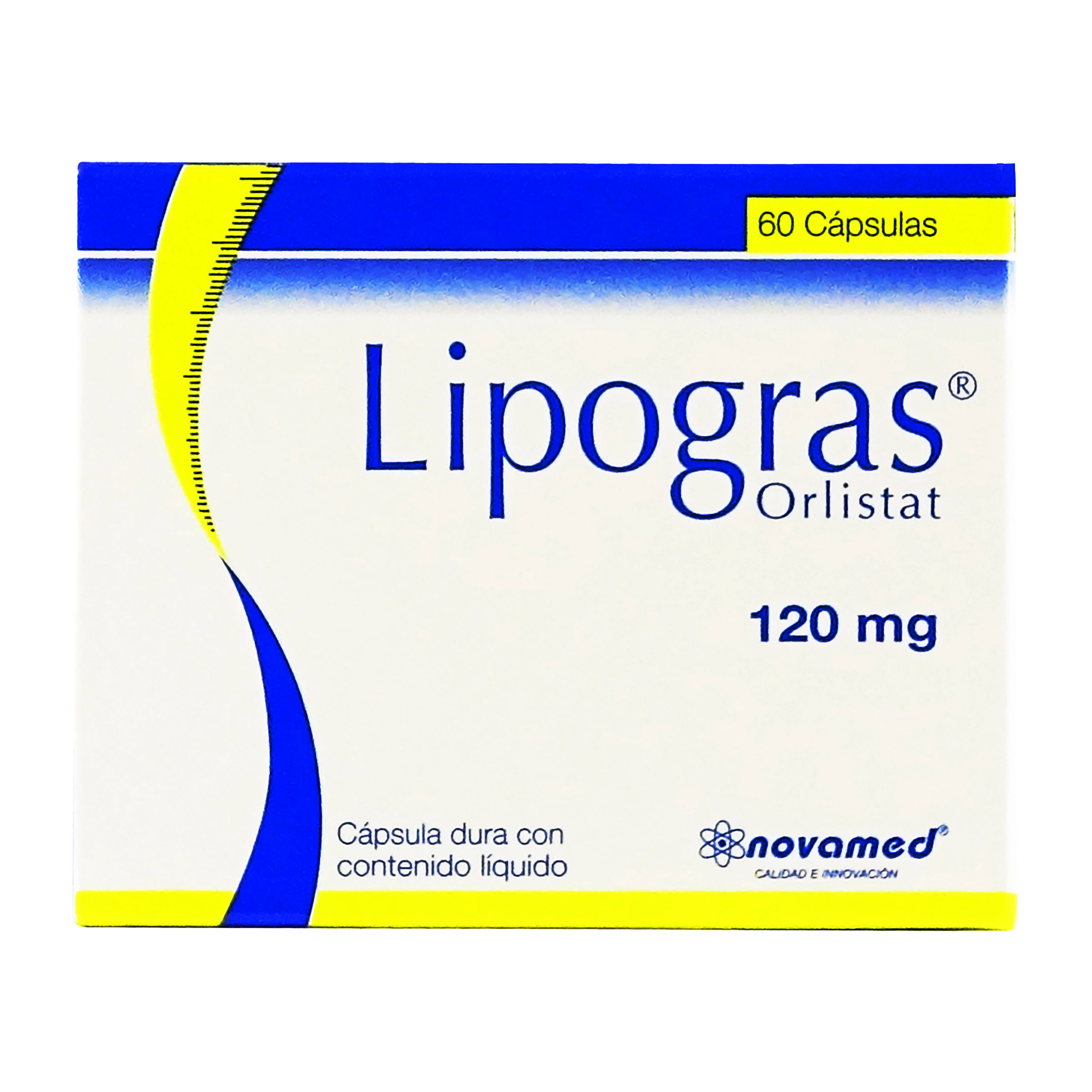 LIPOGRAS 120 MG 60 CAP.
